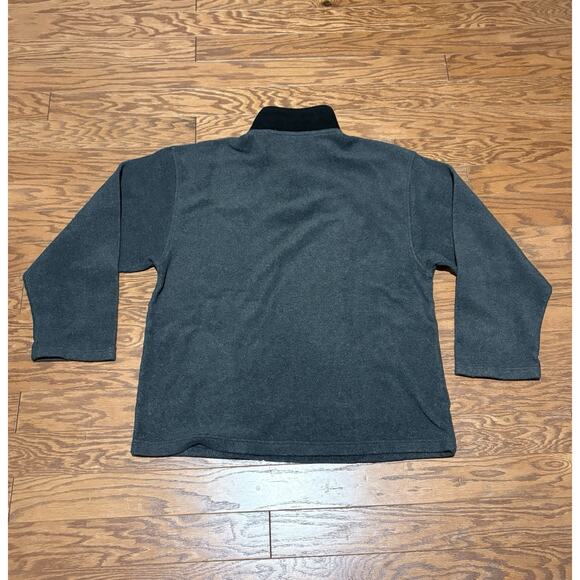 Outdoor Urban Terrain Men's Gray Fleece 1/4 Zip Pullover Sweater w/ Pockets, XL - Picture 4 of 5
